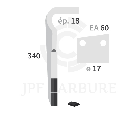 JPF CARBURE DHRE013-90 G