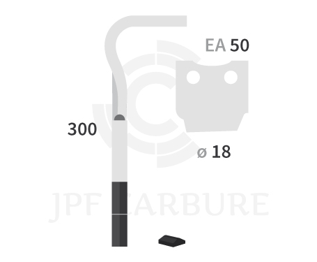 JPF CARBURE DHAG619-90 G