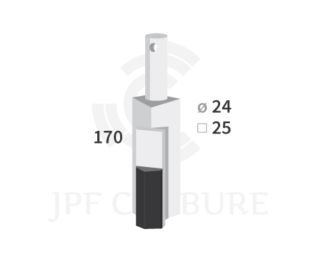 JPF CARBURE - Pièce DRAU2425-45 